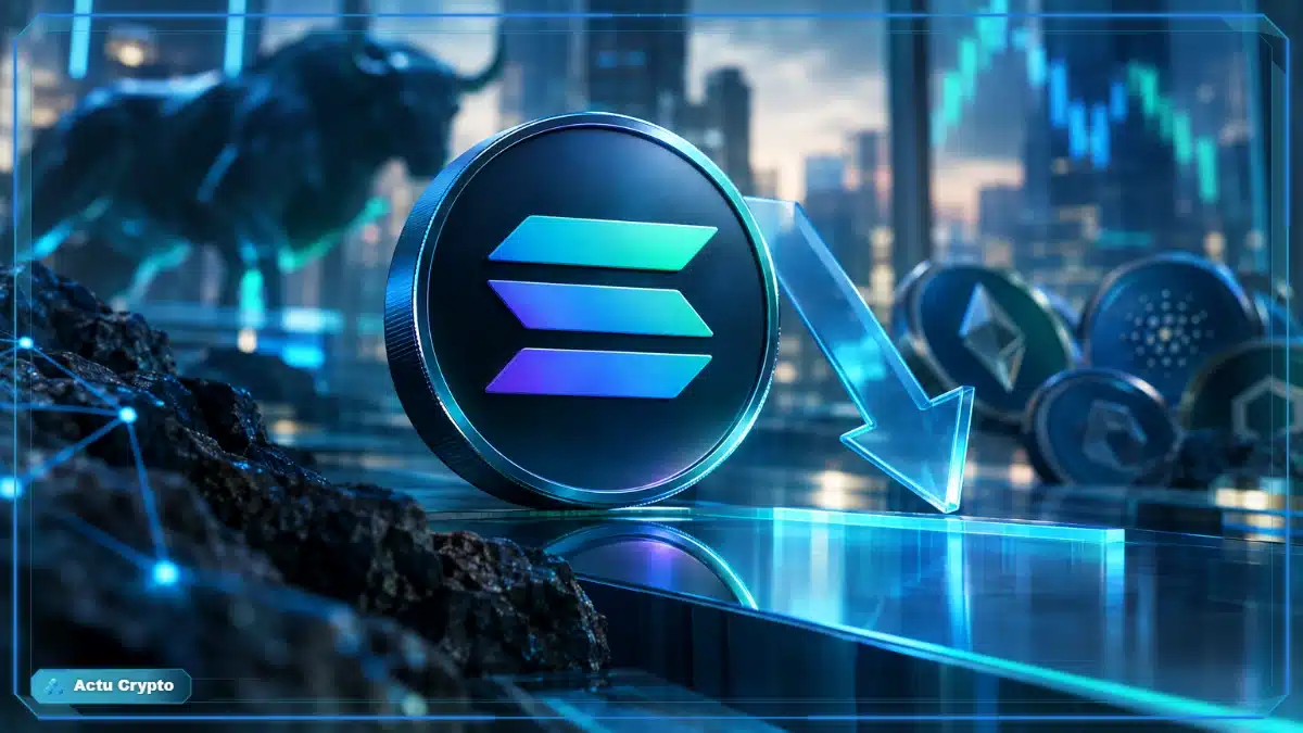 Solana recule avec les altcoins fragilisés Solana recule avec les altcoins fragilisés — Solana