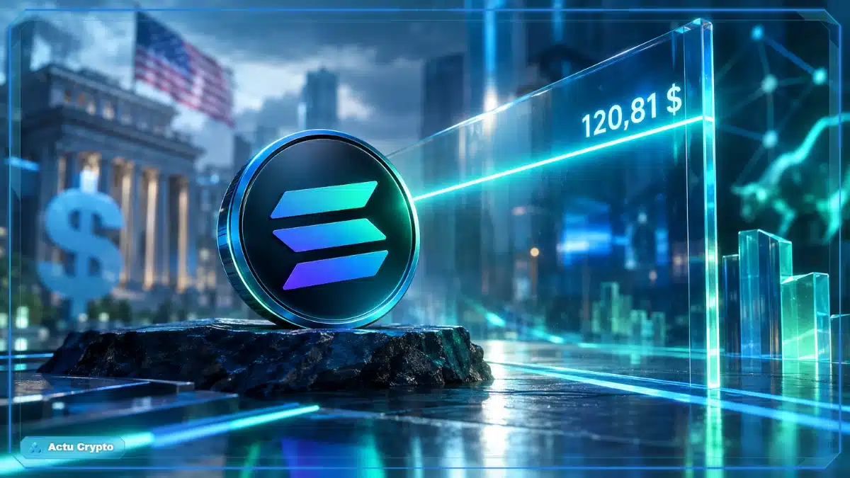 Solana reste contenue sous 120,81 $ Solana reste contenue sous 120,81 $ — Solana