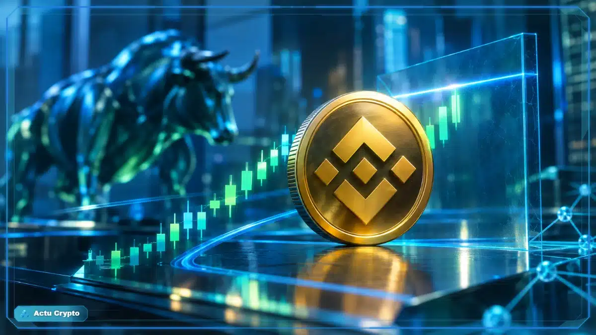 Le token Binance avance, mais sans rupture Le token Binance avance, mais sans rupture — token Binance