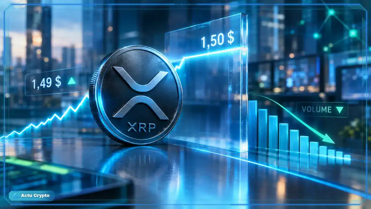 XRP progresse, mais le volume se contracte XRP progresse, mais le volume se contracte — XRP