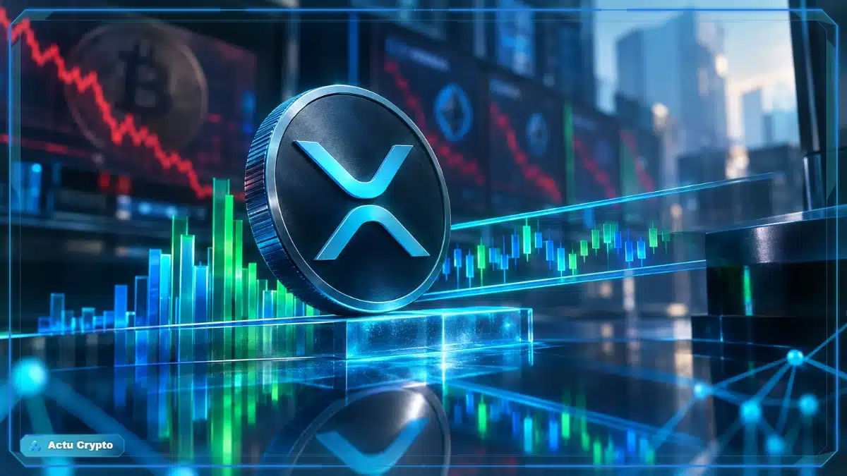XRP bute sur une zone technique serrée XRP bute sur une zone technique serrée — XRP