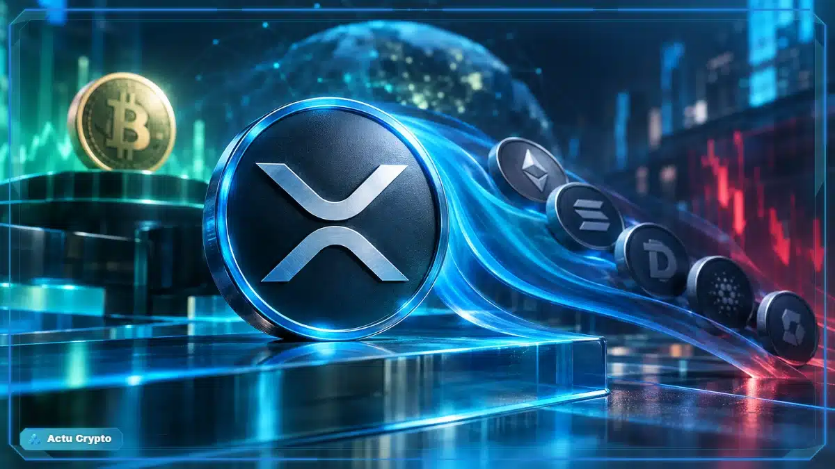 XRP absorbe le reflux des altcoins XRP absorbe le reflux des altcoins — XRP
